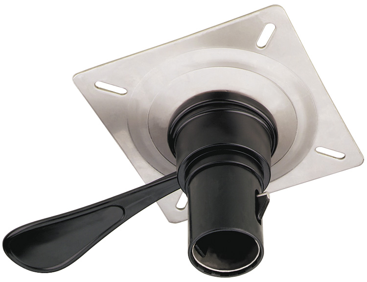 238 Seat Mount, Tilt, S.S., Right Handle 238142-7 - Swivl-Eze Marine Seat Bases and Pedestals - MarineEngine.com