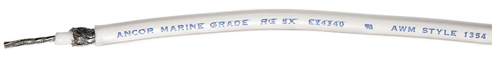 Coaxial Cable, RG 8X, 100' 151510 - Ancor Marine Grade Products Electrical Wire and Cable - MarineEngine.com