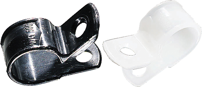 Nylon Cable Clamps, Natural, 5/16, (25) 401312 - Ancor Marine Grade Products Wire Covers Ties Clips and Tape - MarineEngine.com