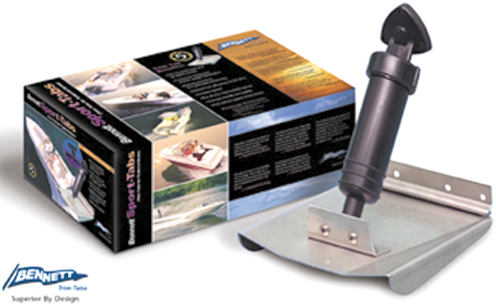 10"x12", f/20'-23', Euro-Style Rocker Control M-120 - Bennett Marine Trim Tabs and Stablizers - MarineEngine.com