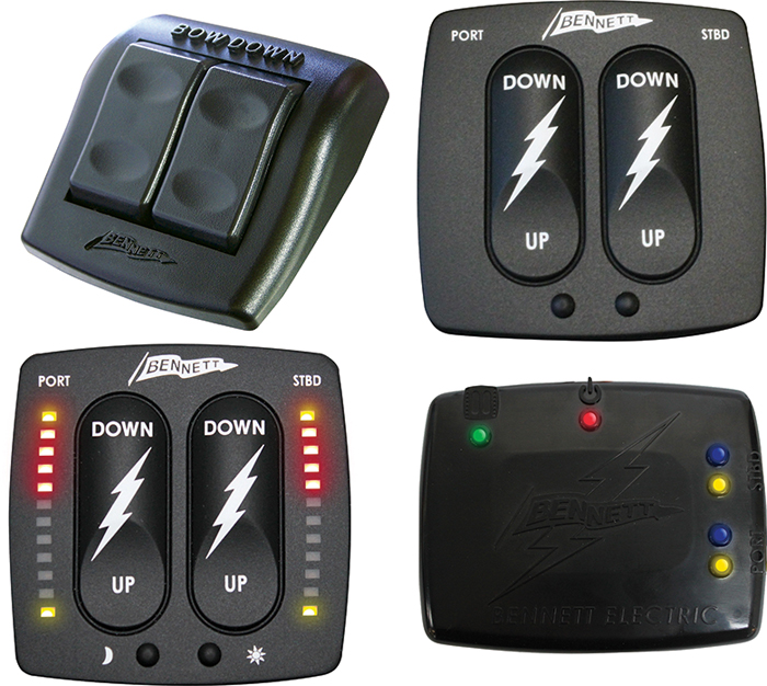 Bolt Rocker Switch Control BRC4000 - Bennett Marine Trim Tabs and Stablizers - MarineEngine.com