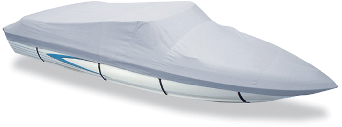 V-Hull, I/O, 18'6" x 96", Haze Gray 77118P-10 - Carver Industries Universal Boat Covers - MarineEngine.com