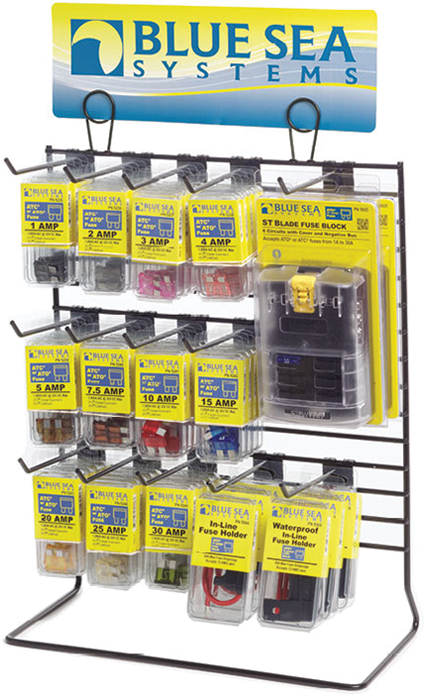ATO®/ATC® Fuse/Block Display 8341060 - Blue Sea System Fuses and Fuse Holders - MarineEngine.com