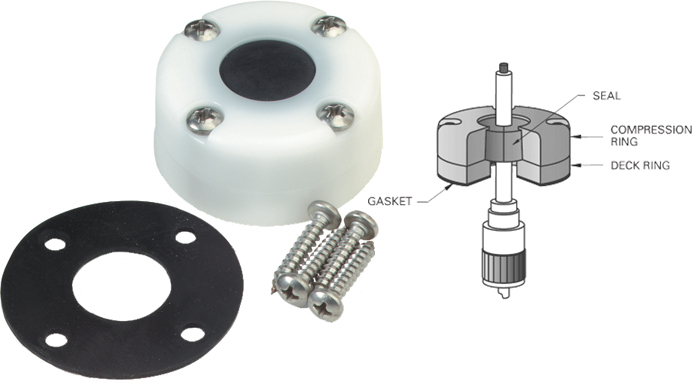 CableClam 0.68" I.D. 1001 - Blue Sea System Antennas Hardware and Accessories - MarineEngine.com