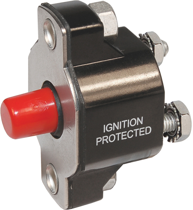 Circuit Breaker, Push Button, 15A 2138 - Blue Sea System Fuses and Fuse Holders - MarineEngine.com