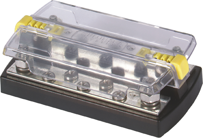 DualBus Plus, 1/4"-20 Stud, lb.10-32 Screw 2722 - Blue Sea System Battery Accessories - MarineEngine.com