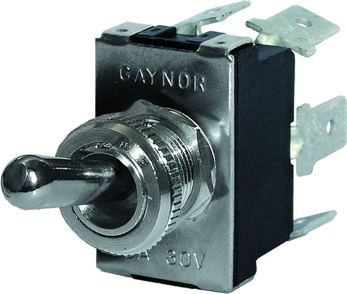 Toggle Switch, On-Off-On, DPDT 4155 - Blue Sea System Switches - MarineEngine.com