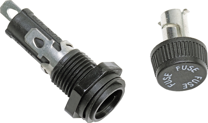 Fuse Holder, Panel Mount 5021 - Blue Sea System Fuses and Fuse Holders - MarineEngine.com