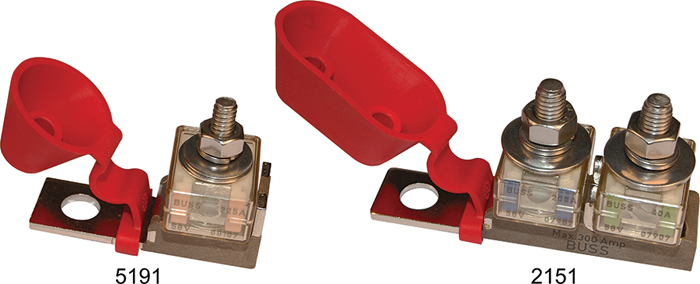 Terminal Fuse Block, 1 Terminal Stud 5191 - Blue Sea System Fuses and Fuse Holders - MarineEngine.com