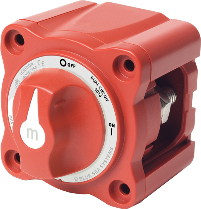 Battery Switch, On-Off 6010 - Blue Sea System Switches - MarineEngine.com