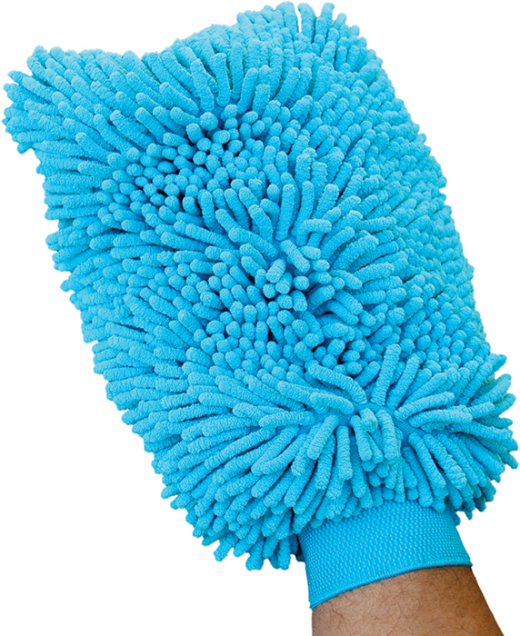 Microfiber Chenille Wash Mitt 68573 - Buffalo Industries Mops Deck Brushes and Sponges - MarineEngine.com