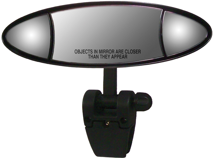 3-Lense Mirror, Pivot Cup Mount, Black 02003 - Cipa Mirrors Mirrors - MarineEngine.com