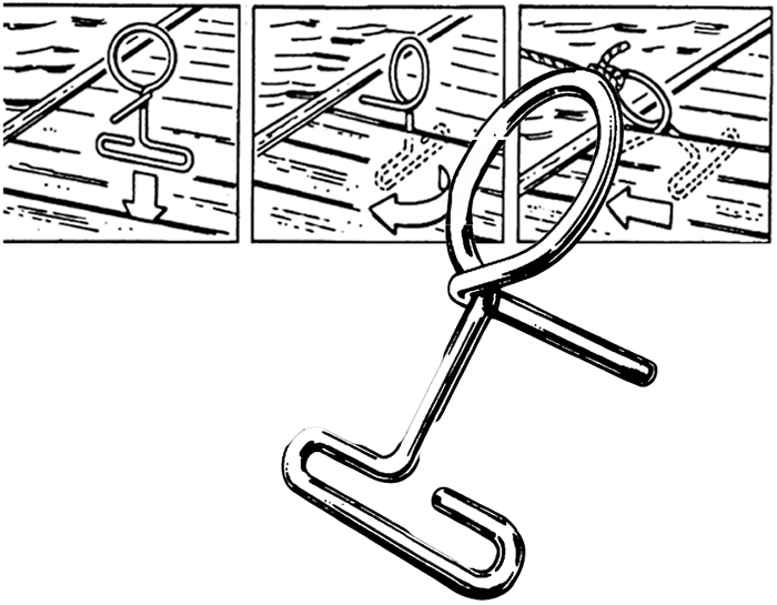 Portable Dock Ring 387 - Davis Instruments Corp Deck Cleats - MarineEngine.com