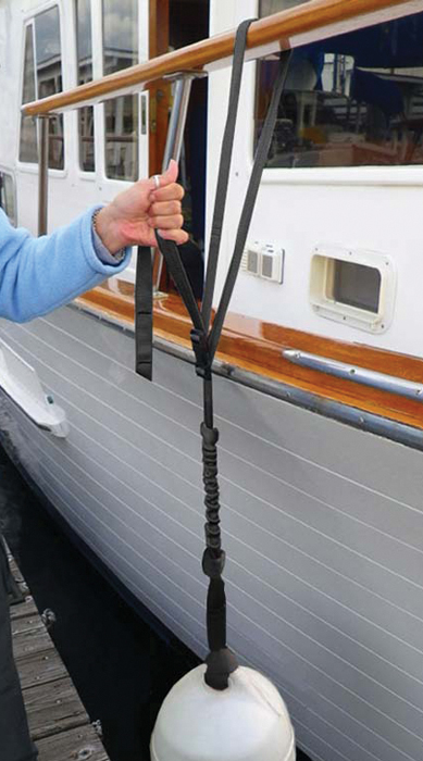 FenderFriend, Twin-Eye, Black 2450 - Davis Instruments Corp Dock Line - MarineEngine.com