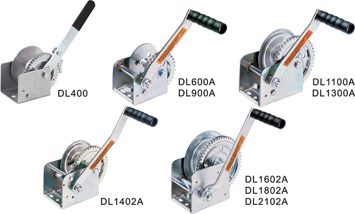DL600A Winch, 600 lb. 14125 - Dutton-Lainson Company Winches Straps and Tie Downs - MarineEngine.com