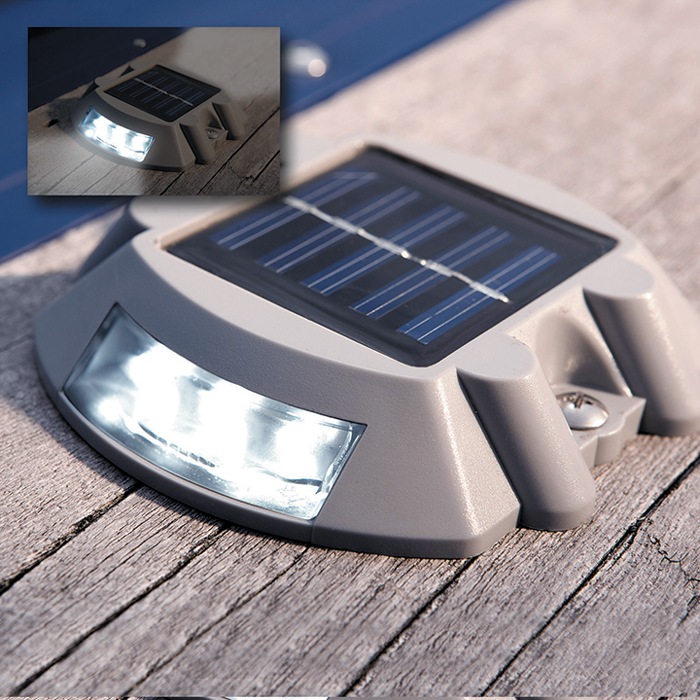 Solar Dock Light 96-255-F - Dock Edge + Dock Parts and De-Icers - MarineEngine.com