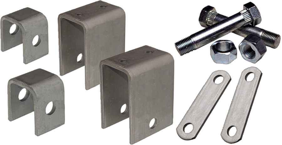 Single Axle Hanger Kit, 1-3/4" 86520 - Eagle Electronics Rollers Brackets Springs and Fenders - MarineEngine.com