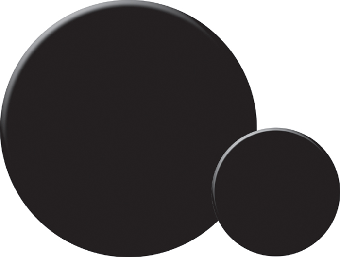 Blank Gauge, Black, 2" 12861 - Faria Marine Instruments Gauges and Compasses - MarineEngine.com