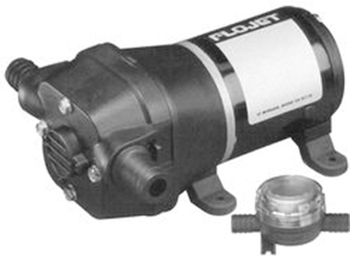 General Purpose Pump, 12V 04105501A - Flojet Pumps Bilge Pumps - MarineEngine.com