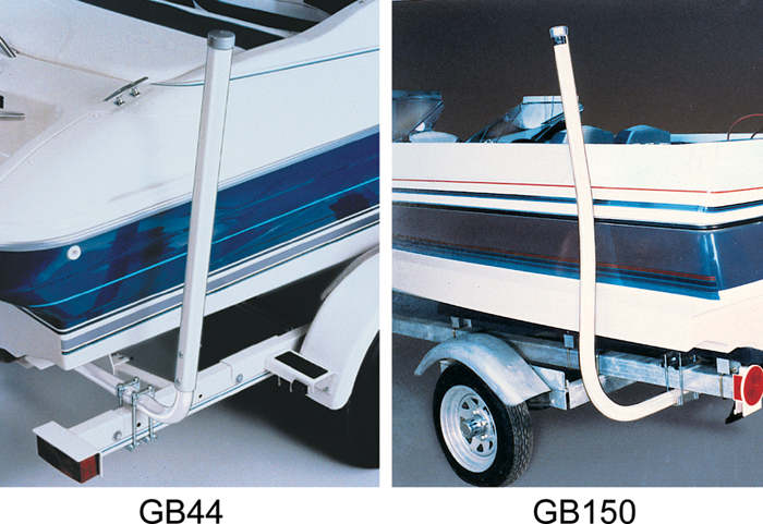 PVC Boat Guides, 50" GB150 0100 - Fulton Performance Products Boat Guides and Motor Supports - MarineEngine.com