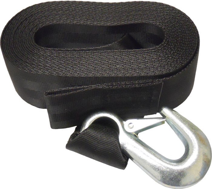 Winch Strap & Hook, 2" x 20' WS20 0700 Fulton Performance Products