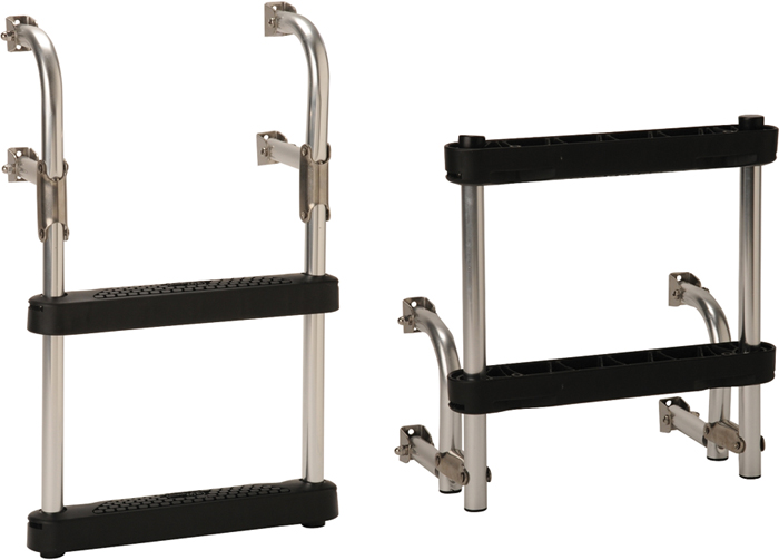 Transom Ladder, 25" 3-Step 18118 - Garelick Manufacturing Ladders and Platforms - MarineEngine.com