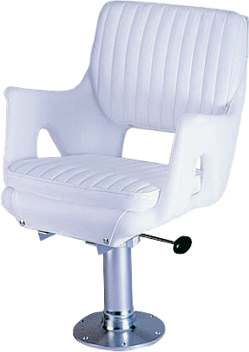 Premium Package - Includes Seat Cushions & Anodized Ribbed Pedestal Base 48056 - Garelick Manufacturing Bolster Seats - MarineEngine.com