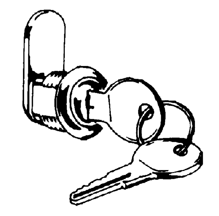 Cam Lock, F/ 3/8"Depth CL49300 - Sierra Marine Deck Cabin Hardware - MarineEngine.com