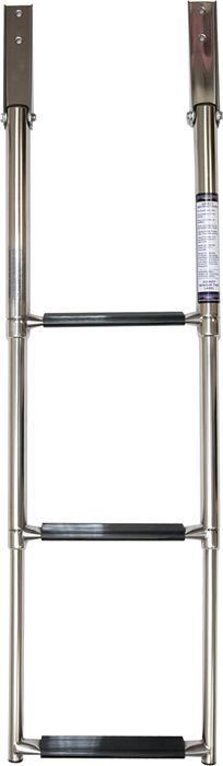 Drop Ladder, 3-Step, 34.5" 25-0007 - Marinetech Products Ladders and Platforms - MarineEngine.com