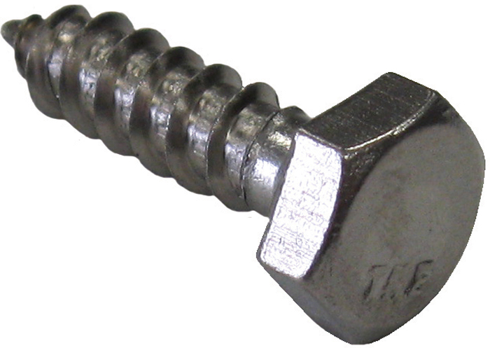 Lag Screws, SS, 5/16X1-1/2, (2) 898 - Handi-Man Marine Fasteners - MarineEngine.com