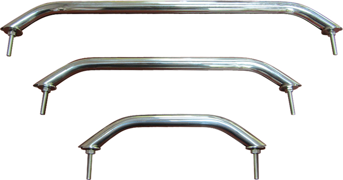 Stainless Steel Handrail, 24" ESV24 - JIF Marine Rails and Fittings - MarineEngine.com