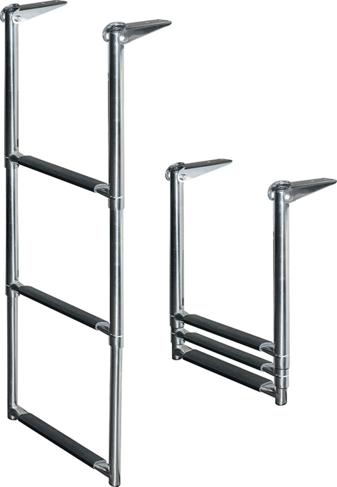 Drop Ladder, 2-Step, 23.5" DMX2 - JIF Marine Ladders and Platforms - MarineEngine.com
