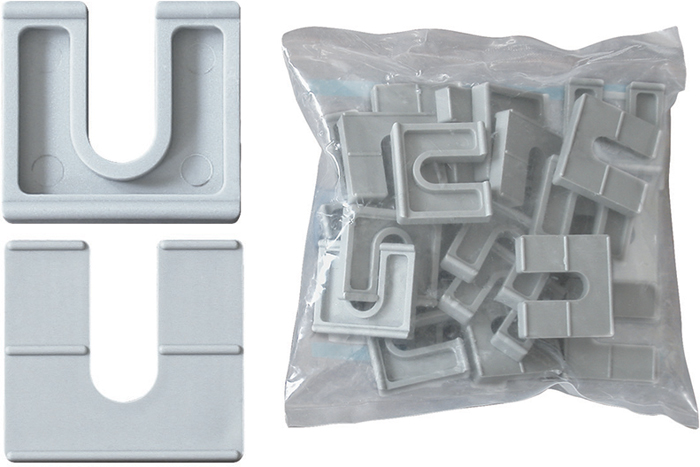 U-Shaped Pontoon Fence Riser Kit (26) CUK-U - JIF Marine Fasteners - MarineEngine.com