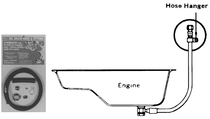 Oil Drain Kit, Permanent 18080-0000 - Jabsco Pumps Tools - MarineEngine.com