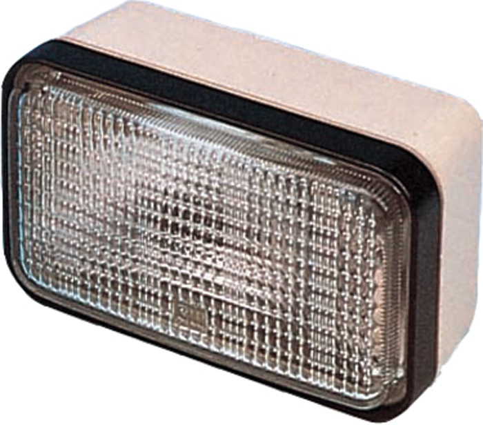 Deck Flood Light, White 45900-1000 - Jabsco Pumps Navigation Lights - MarineEngine.com