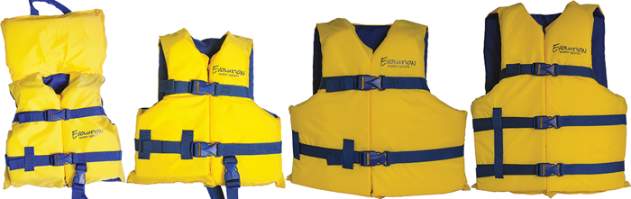 Infant, Yellow/Navy, 0-50 lbs., Type II 103032-300-000-15 - Kent Sporting Goods General Purpose - MarineEngine.com