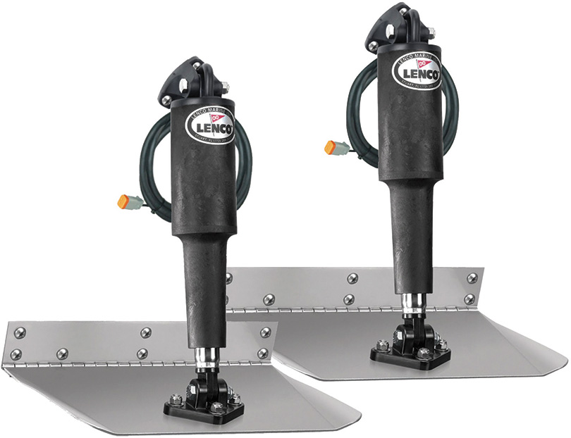 Trim Tab Kit, 12" x 12" w/o Switch, 17' - 30' Boat Length 15007-101 - Lenco Marine Trim Tabs and Stablizers - MarineEngine.com