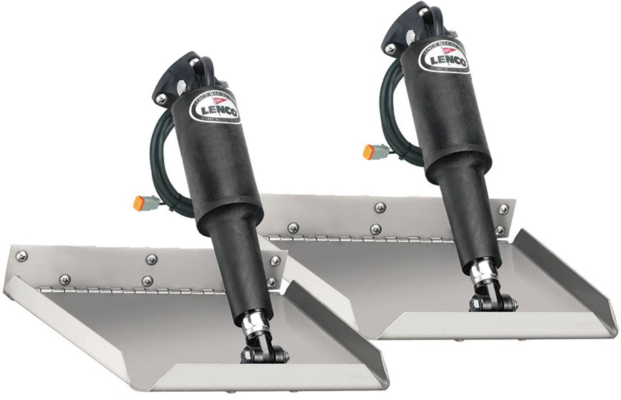 Trim Tab Kit, 9" x 9" w/o Switch, 14' - 18' Boat Length 15013-101 - Lenco Marine Trim Tabs and Stablizers - MarineEngine.com