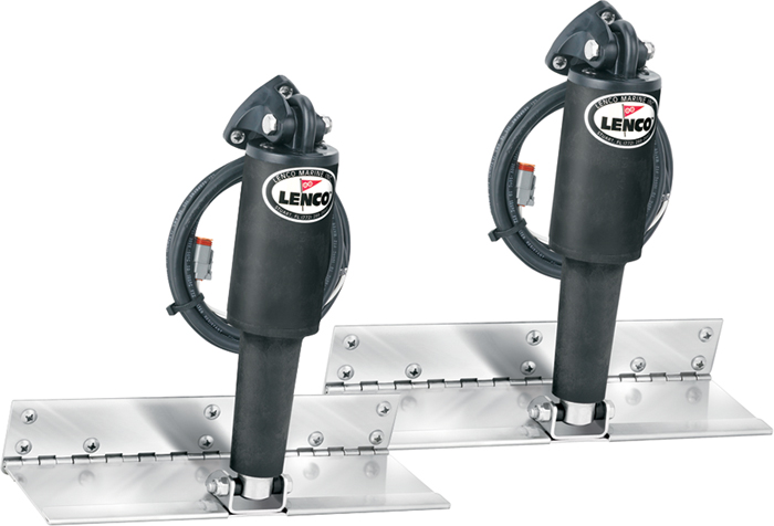 Trim Tab Kit, 4" x 12" w/o Switch, 14' - 25' Boat Length 15088-101 - Lenco Marine Trim Tabs and Stablizers - MarineEngine.com