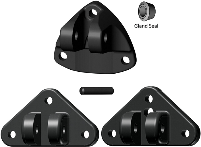 Actuator Mounting Bracket Replacement Kit 15099-001 - Lenco Marine Trim Tabs and Stablizers - MarineEngine.com