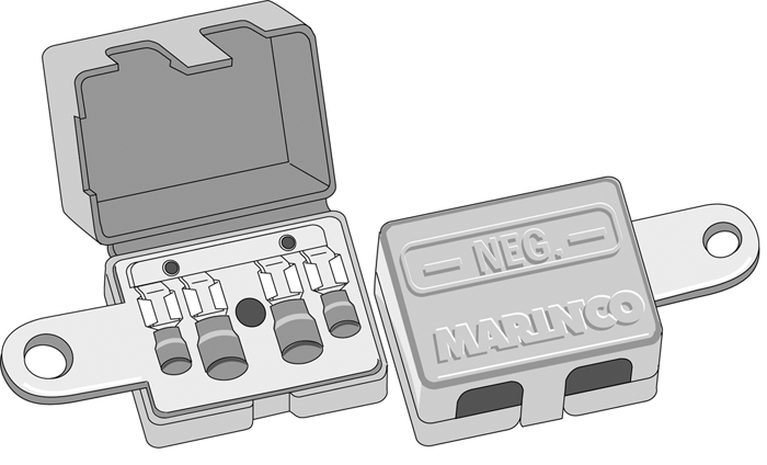Multi-Connection Battery Terminals 12VTR - Battery Accessories - MarineEngine.com