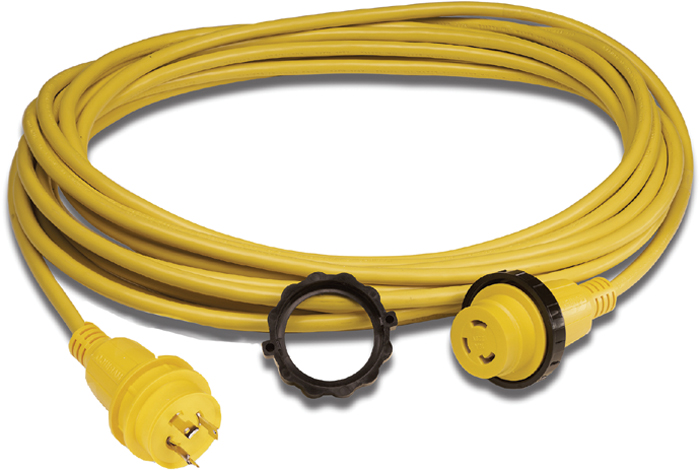 Cordset, 50A/125V, 25' 6153SPP-25 - Dockside Electrical - MarineEngine.com