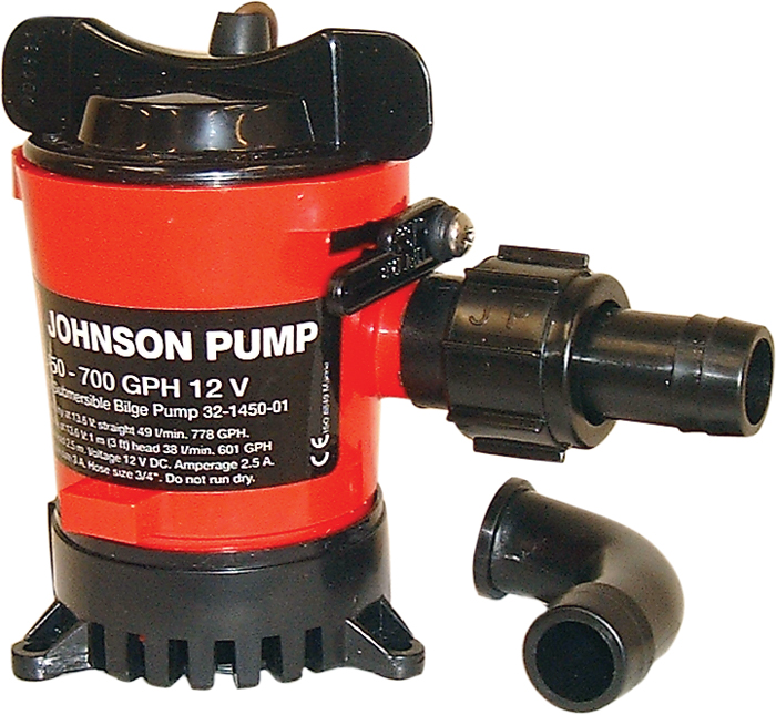 Cartridge Bilge Pump,750 GPH 32702 - Johnson Pump Of America Bilge Pumps - MarineEngine.com