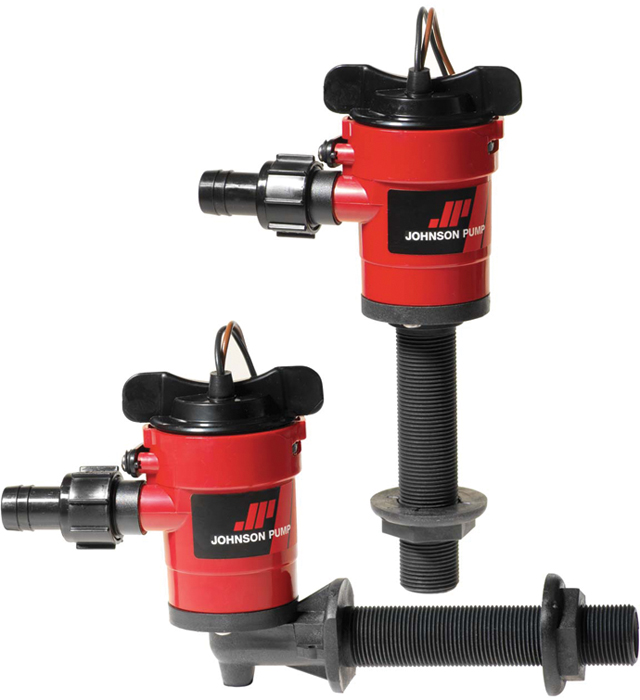 Cartridge Aerator Pump,750 GPH, Inline 28702 - Johnson Pump Of America Aerator Pumps - MarineEngine.com