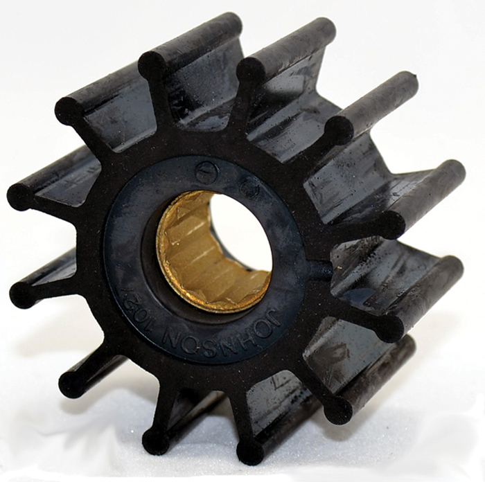 Impeller 2-1/4" Dia. 1-3/8" Wide 12-Blade 09-1027B-10 - Johnson Pump Of America Water and Waste System Parts - MarineEngine.com