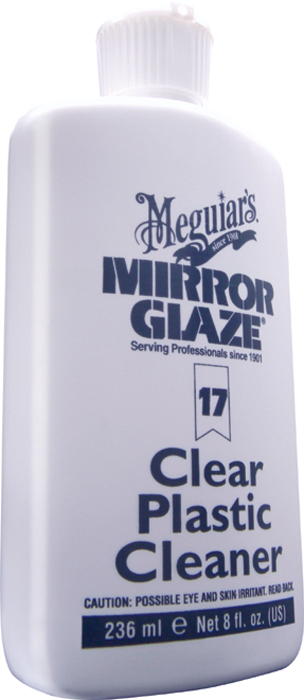 Clear Plastic Cleaner, 8 oz. M1708 - Meguiars Cleaners Wax and Polish - MarineEngine.com