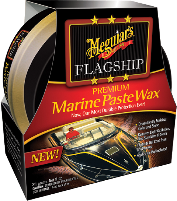 Flagship Premium Paste Wax, 11 oz. M6311 - Meguiars Cleaners Wax and Polish - MarineEngine.com