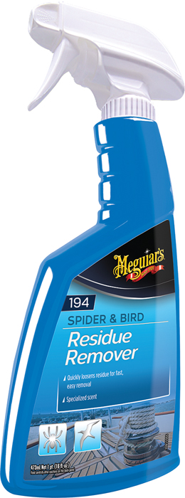 Spider & Bird Residue Remover, 16 oz. M19416 - Meguiars Cleaners Wax and Polish - MarineEngine.com