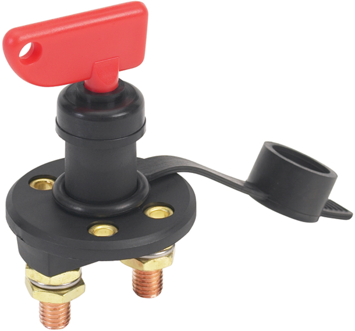 On/Off Battery Switch w/Key 042219-10 - Moeller Manufacturing Co Switches - MarineEngine.com
