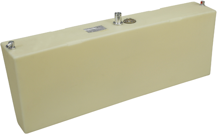 24 Gallon Permanent Fuel Tank, Port Side Withdraw 032524 - Moeller Manufacturing Co Fuel Tanks - MarineEngine.com